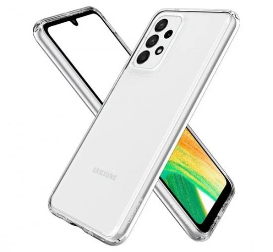 SPIGEN ULTRA HYBRID SAMSUNG GALAXY A33 5G CRYSTAL CLEAR TOK, ÁTLÁTSZÓ