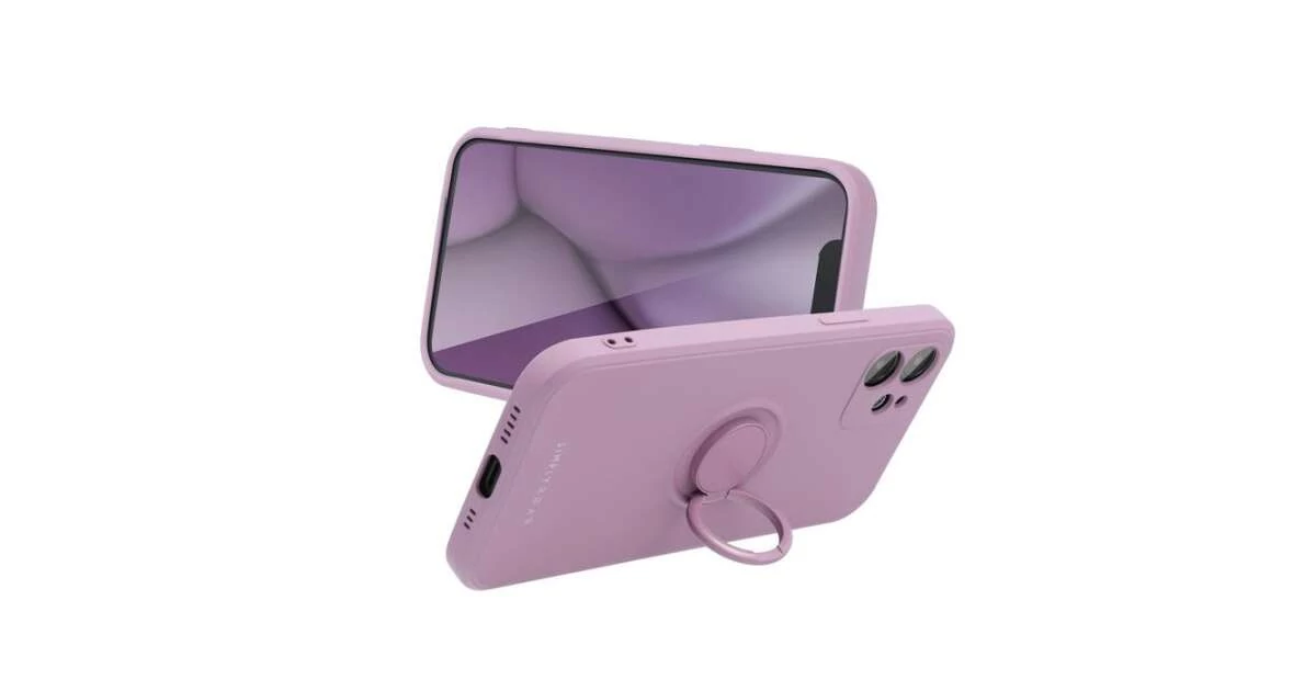 Apple iPhone 13 Mini szilikon hátlap - Roar Amber - purple