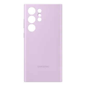 Samsung Galaxy S23 Ultra Silicone Case, gyári szilikon tok, levendula, EF-PS918TV