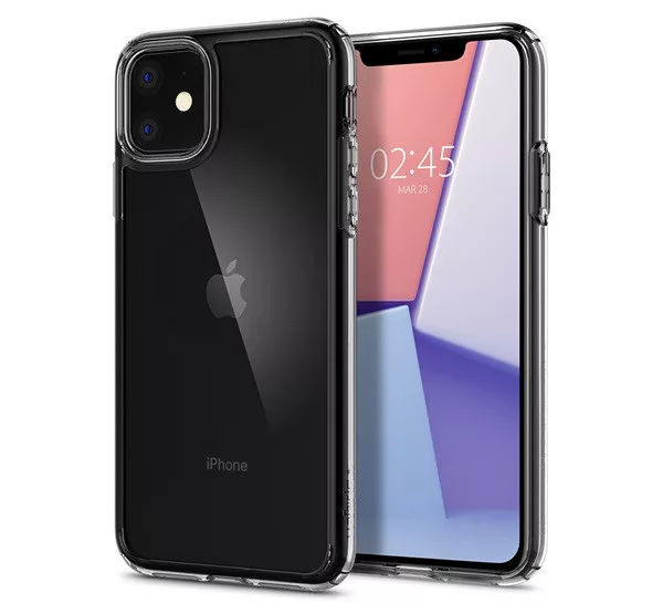 Spigen Ultra Hybrid Apple Iphone 11 tok - Cristal Clear, (átlátszó)