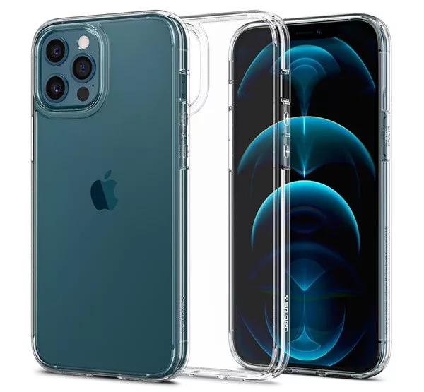Spigen Ultra Hybrid Apple iPhone 12/12 Pro tok Crystal Clear, (átlátszó)