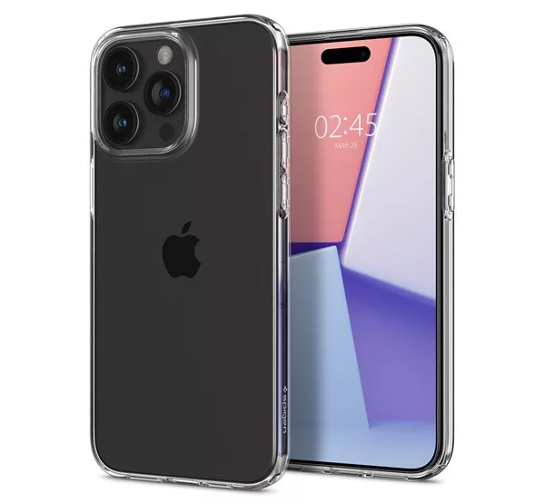 Spigen Liquid Crystal Apple iPhone 15 Pro tok - Crystal Clear (átlátszó)