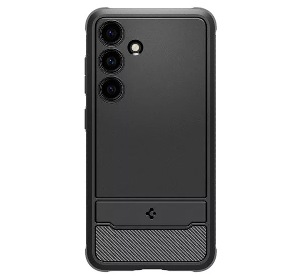 Spigen Rugged Armor Samsung Galaxy S24+ tok - Matte Black, (fekete)