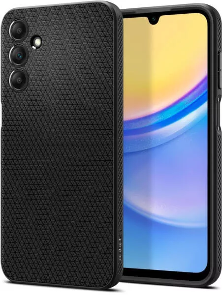 Spigen Liquid Air Samsung Galaxy A15 4g/5g tok - Matte Black, (fekete)