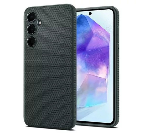 Spigen Liquid Air Samsung Galaxy A55 5G tok - zöld