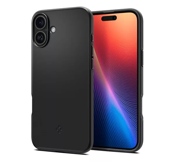 Spigen Thin Fit MagFit iPhone 16 Plus tok -  MagSafe, fekete