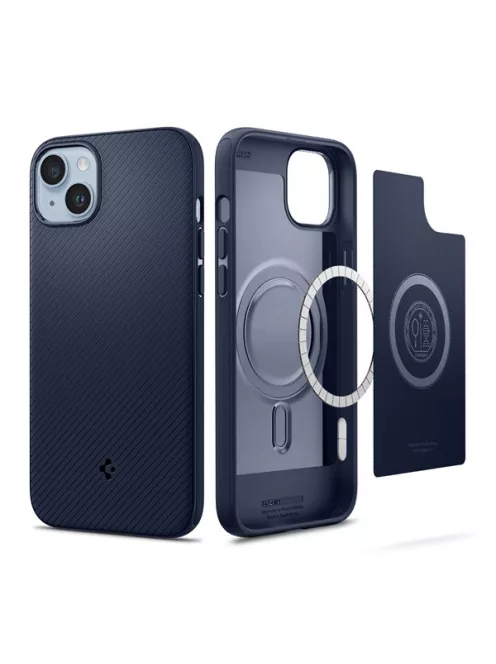 SPIGEN MAG ARMOR APPLE IPHONE 14 PRO MAX NAVY BLUE MAGSAFE TOK, KÉK