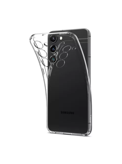 Spigen Liquid Crystal Samsung Galaxy S23 tok - Crystal Clear, (átlátszó)