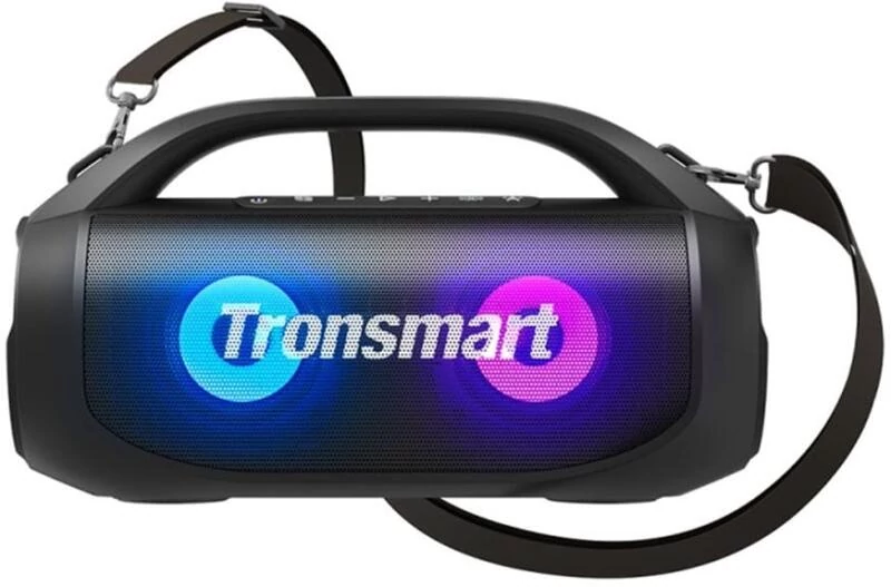 TRONSMART BANG SE bluetooth hordozható hangszóró (v5.3, IPX7 vízálló, 40W, AUX kimenet, LED fény)