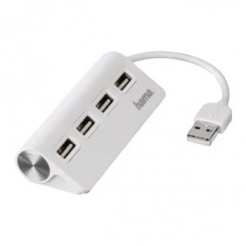 USB 2.0 HUB (4 DB USB PORT) fehér