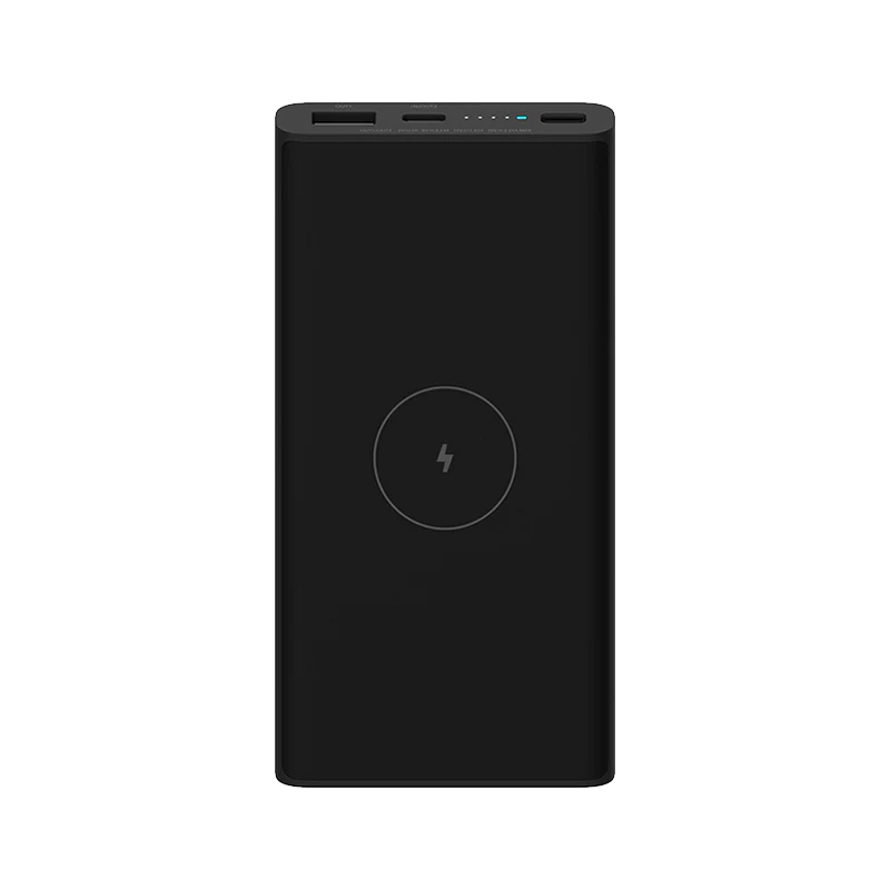 XIAOMI Powerbank  QC 18W, 10000mAh, vezeték nélküli töltés 10W (fekete)